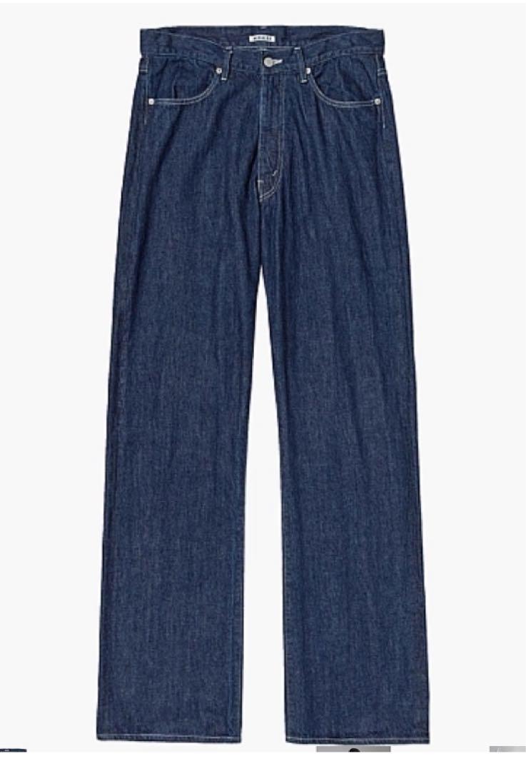 AURALEE SELVEDGE LIGHT DENIM PANTS 4 デニム