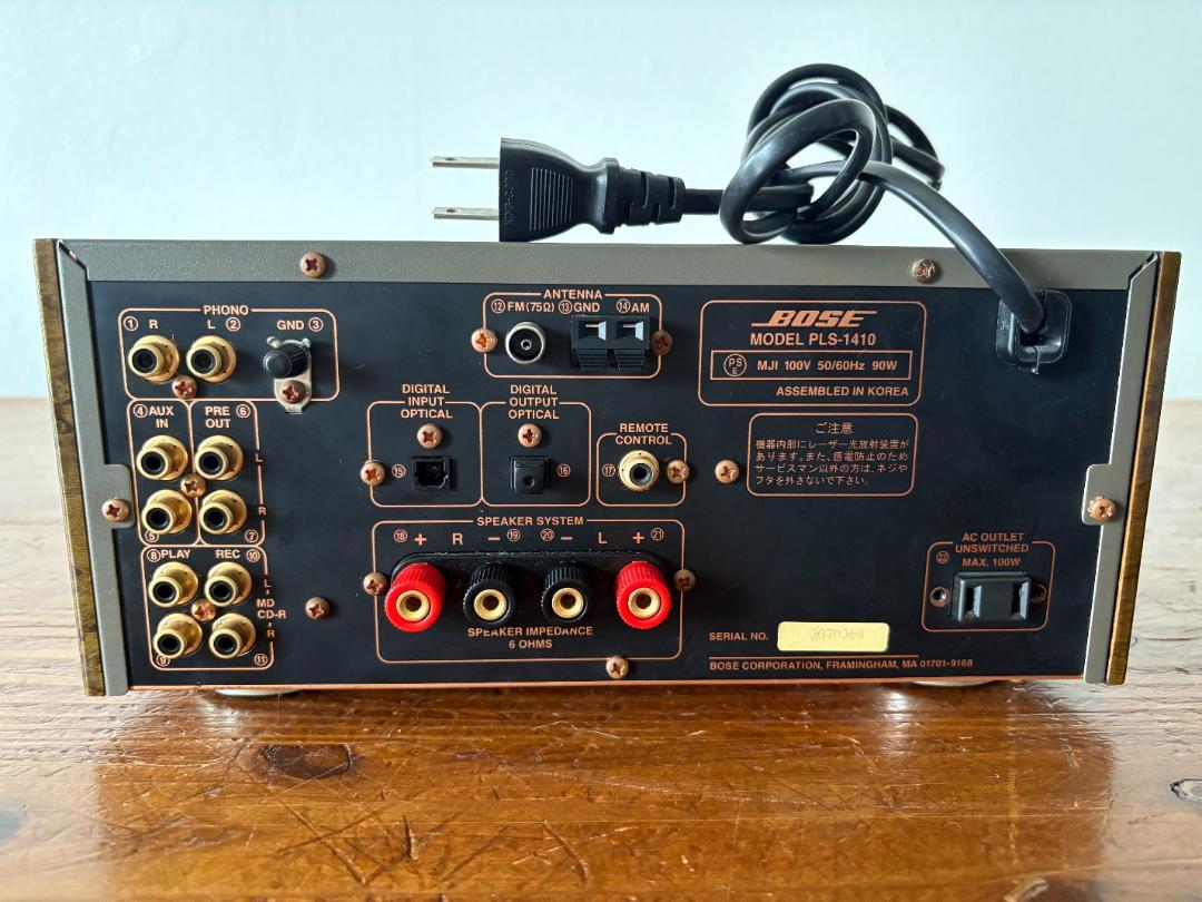 BOSE PLS-1410 リモコン付き 送料込 - メルカリ