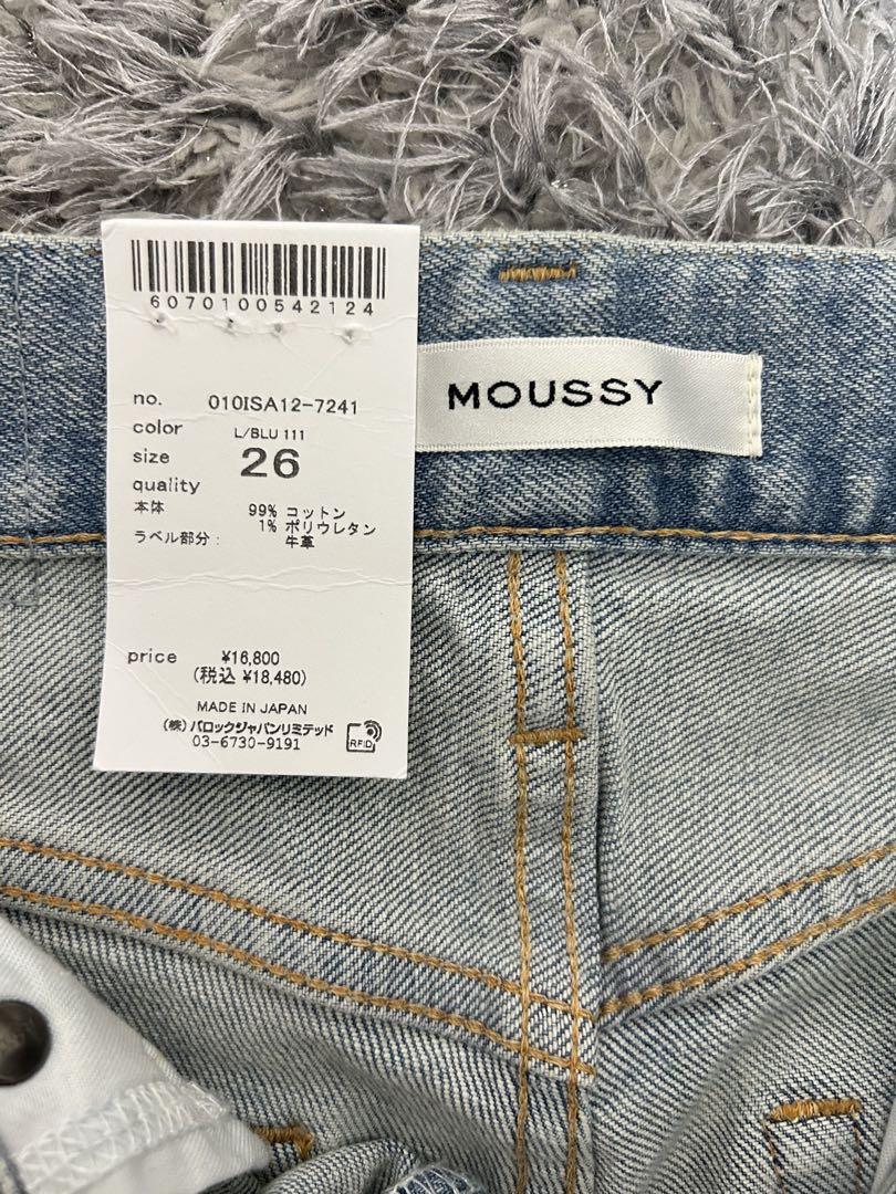 【タグ付き】MOUSSY MVS L/BLU FLARE(L) 26インチ L