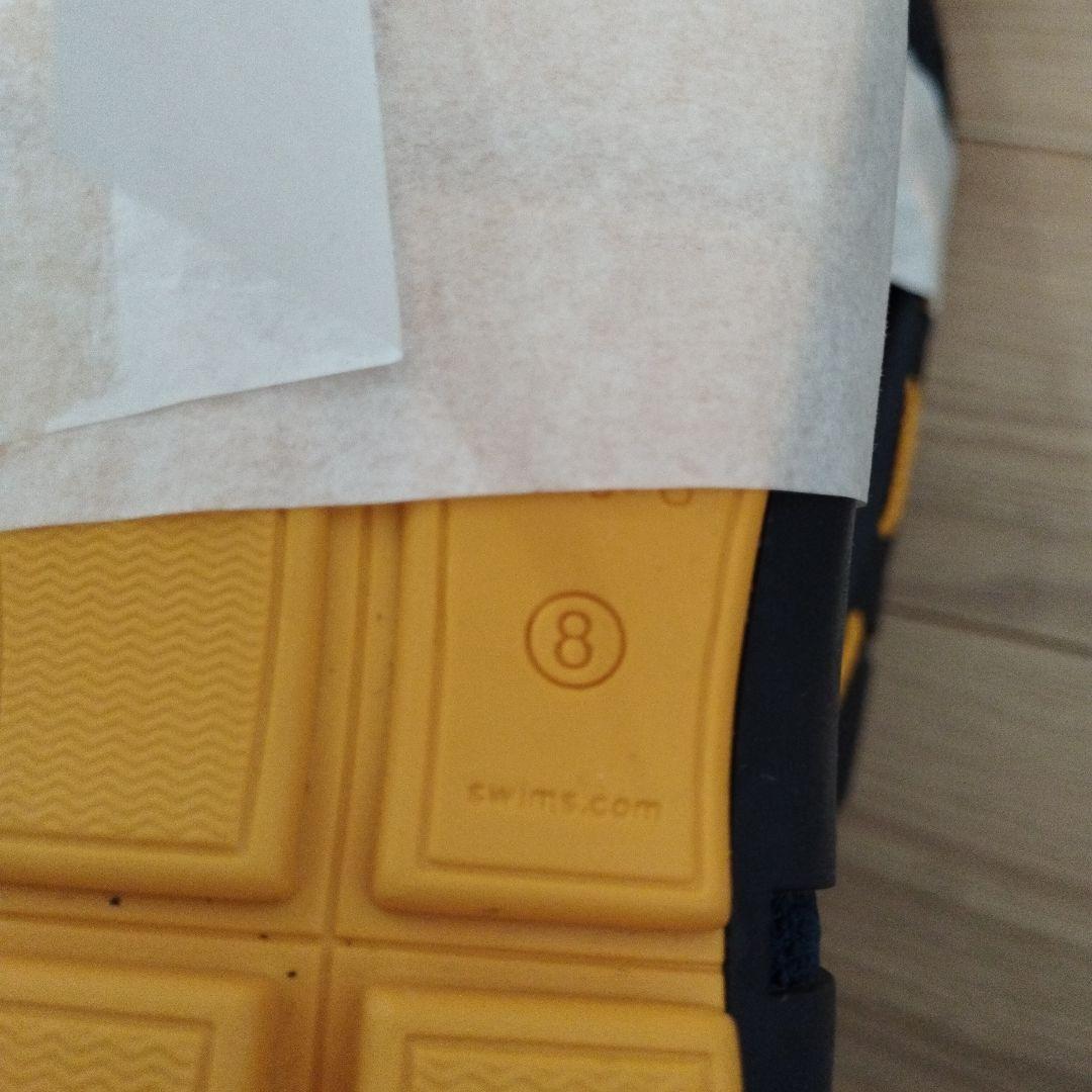 swims デッキシューズ　ネイビー　8