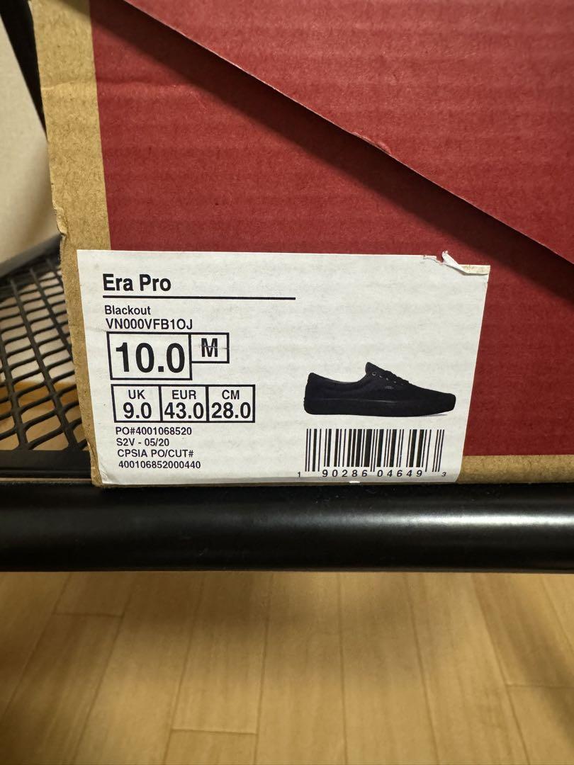 新品即決 VANS ERA PRO バンズ エラ プロ 28cm 生産終了 靴