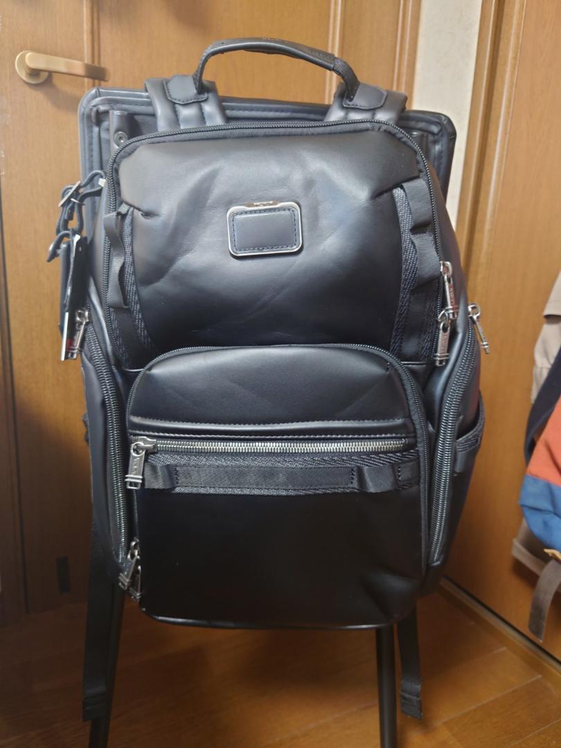 TUMI「サーチ」ファイバーレザー バックパック T25042001
