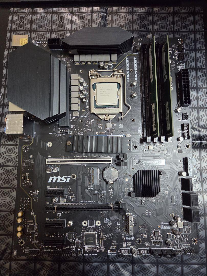 Z490マザーボード CPU グラボのセットです - メルカリ
