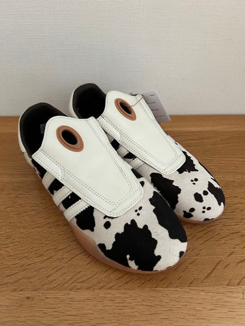 adidas アディダス テコンドー メイ ポニー 23.5 ハラコ　スリッポン