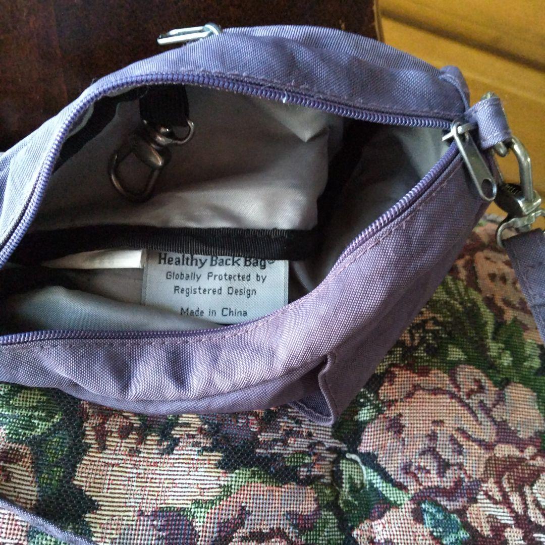 Healthy Back Bag パープル ポーチ - メルカリ