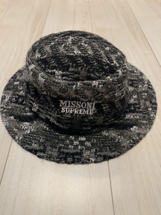 supreme MISSONI バケットハット 帽子