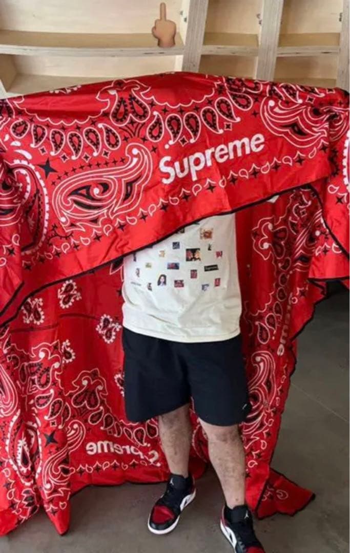 venice90291様専用19日】バンダナ ペイズリー ブランケット 毛布