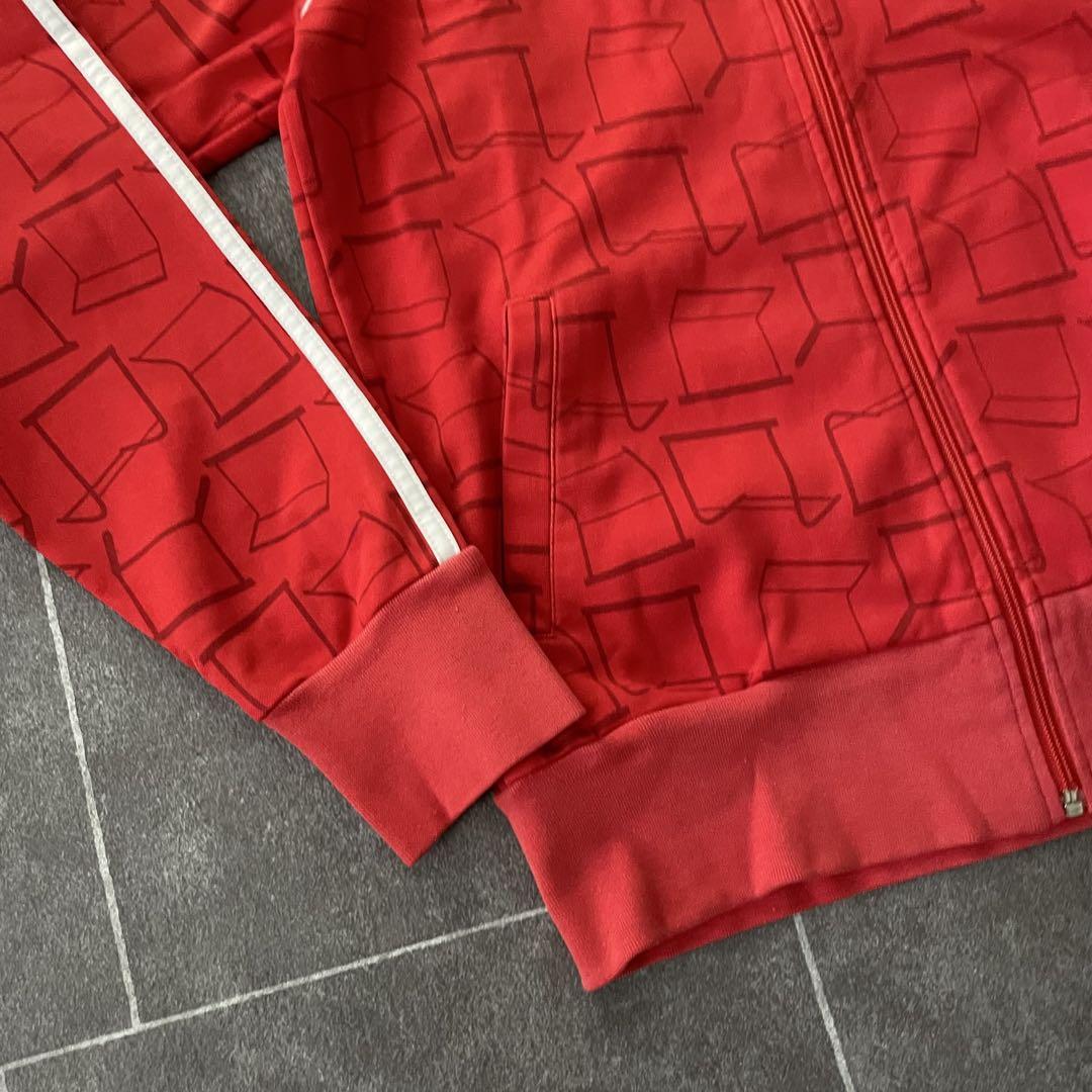 old adidas track blouson アディダス USA 総柄