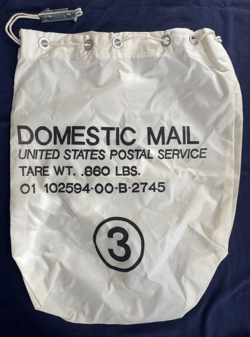 U.S. AIR MAIL キャンバス郵便袋 4個セット