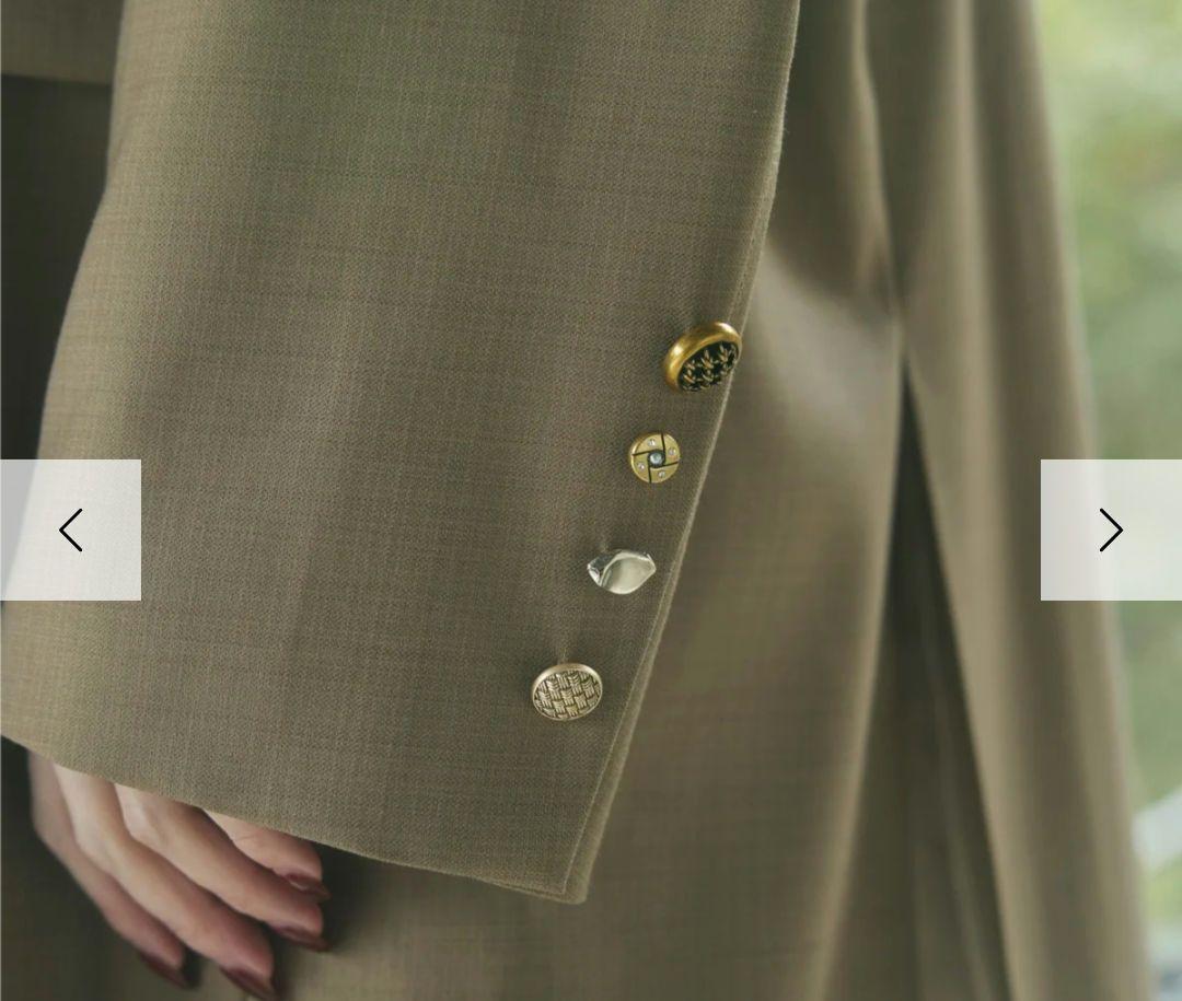 YOSEATSUME MA-1 TAILORED JACKET ベージュ ジャケット・アウター