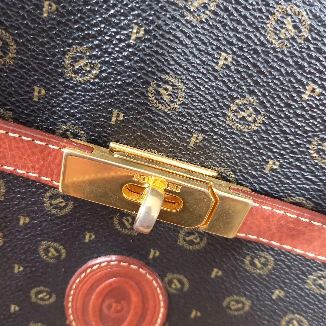 【POLLINI・イタリア製】美品 ショルダーバッグ ヴィンテージ
