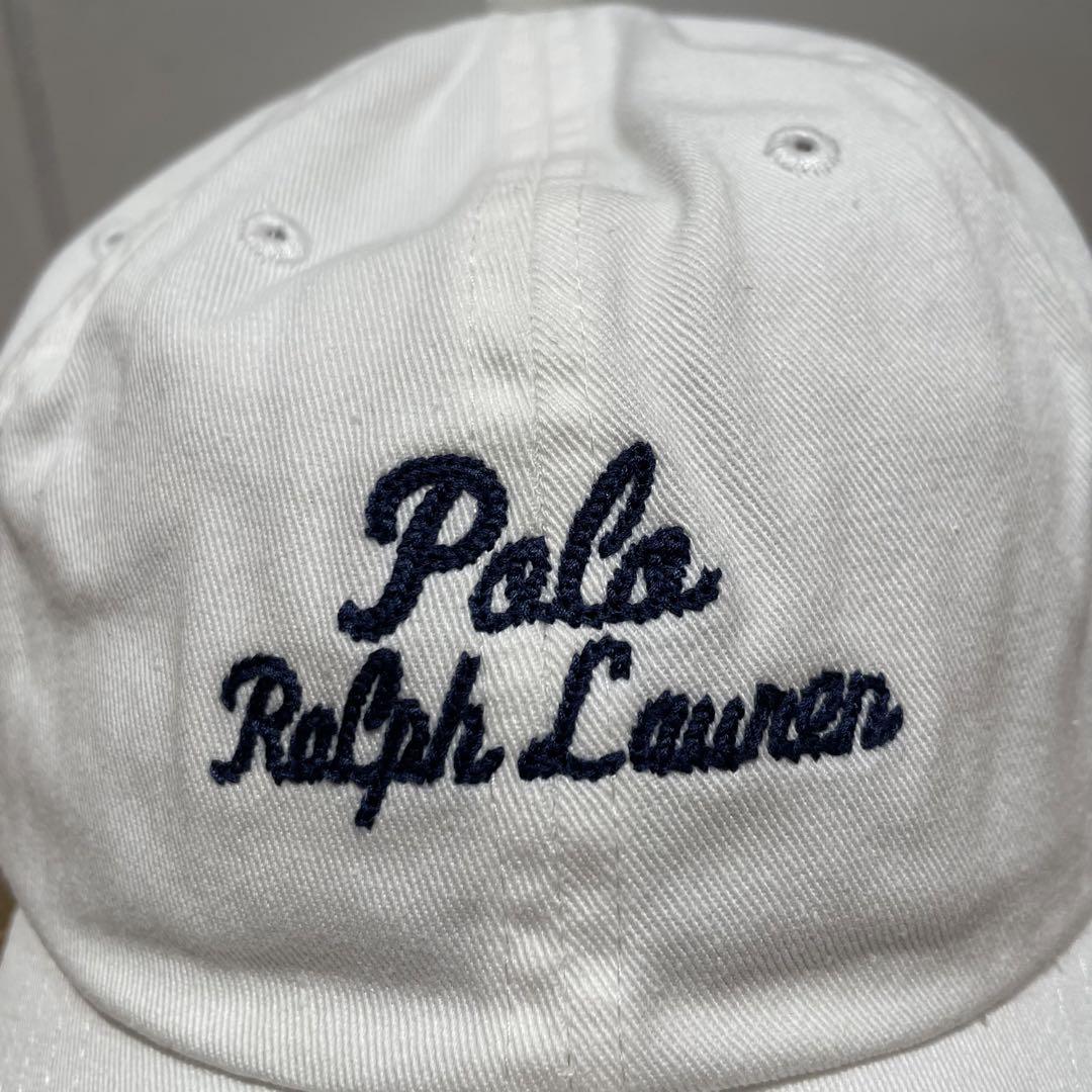 POLO RalphLauren エンブロイダリーツイルボールキャップ