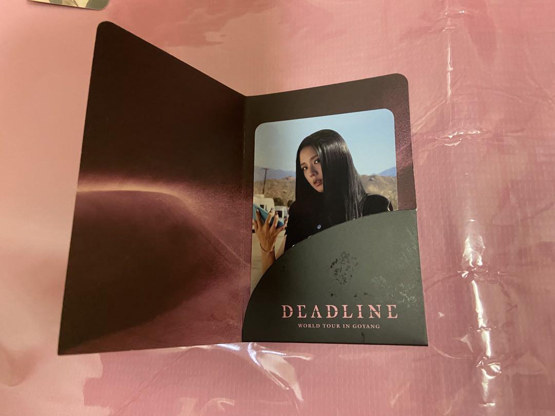 BLACKPINK DEADLINEソウル Weverse 特典 ジス トレカ - メルカリ