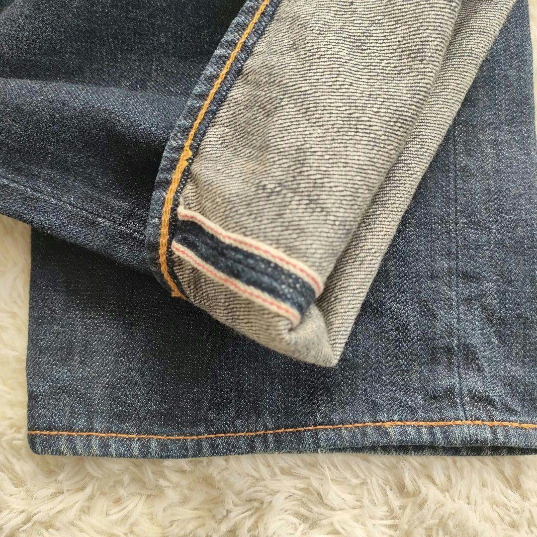 EVISU/エヴィス No2 セルビッチデニム　スカル刺繍 W32