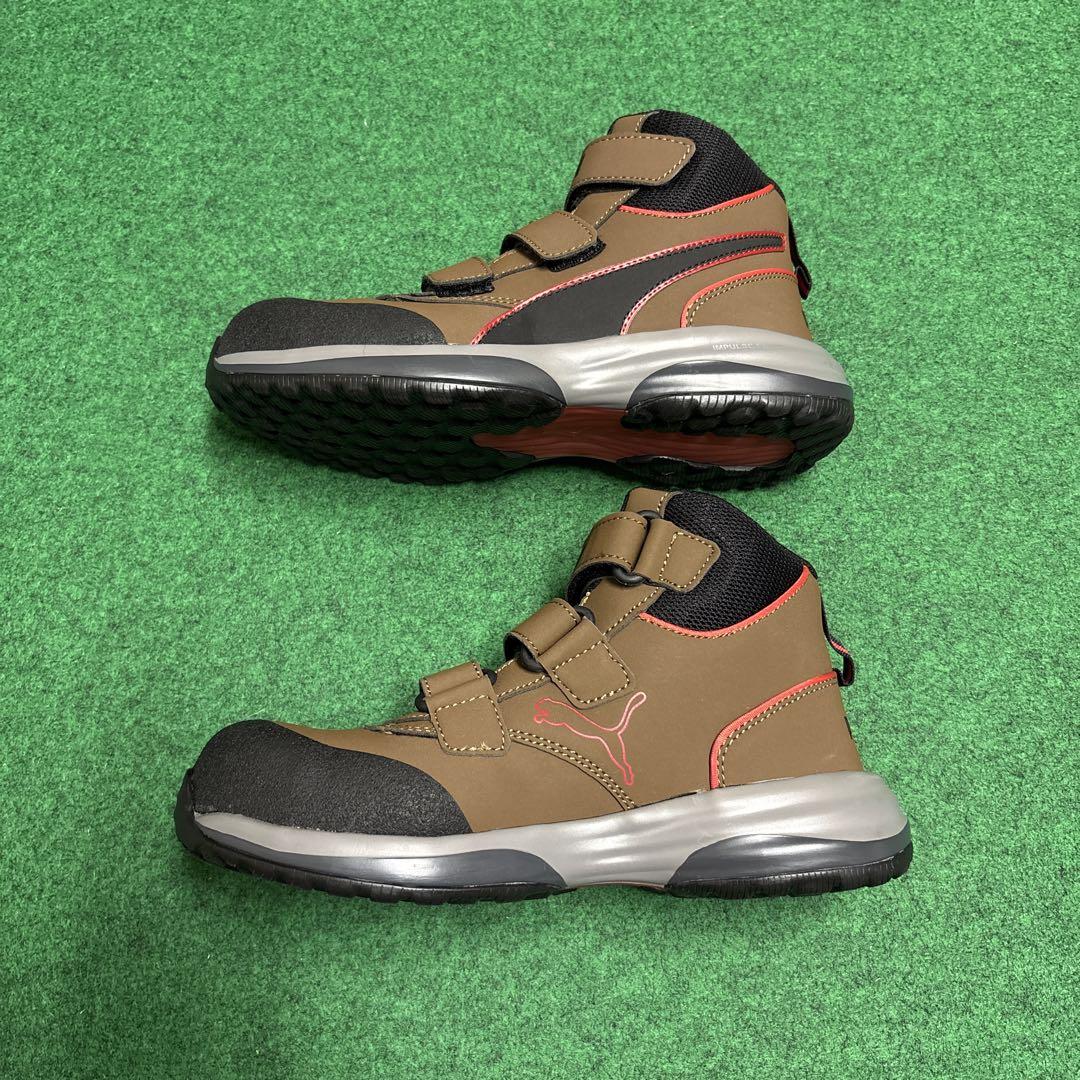 PUMA プーマ 安全靴 ラビットブラウンミッド