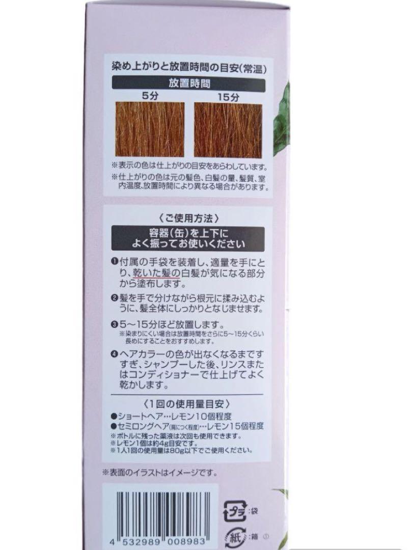 ヘアボーテ エクラ ボタニカル エアカラーフォーム ライトブラウン 2個セット