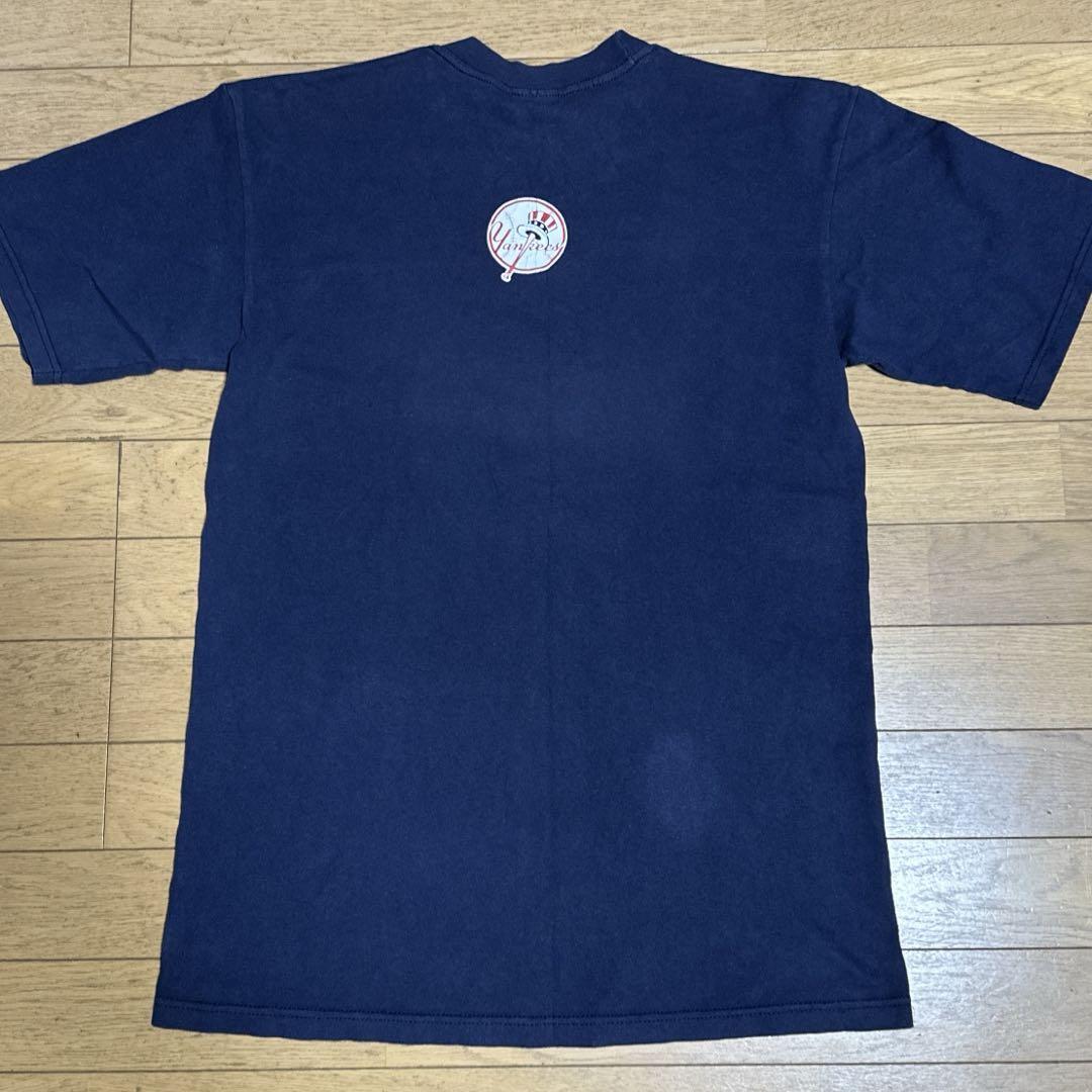 MLB NY YANKEES ヤンキース 漢字ロゴ ビンテージ Tシャツ - メルカリ