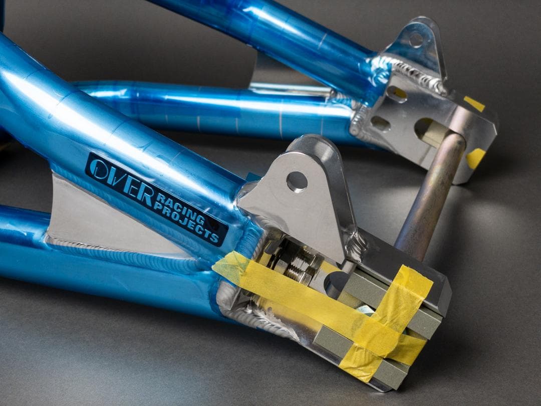 OVER ゼファー1100 アルミスイングアーム タイプ4OVER RACING BRIGHTFACE_UK