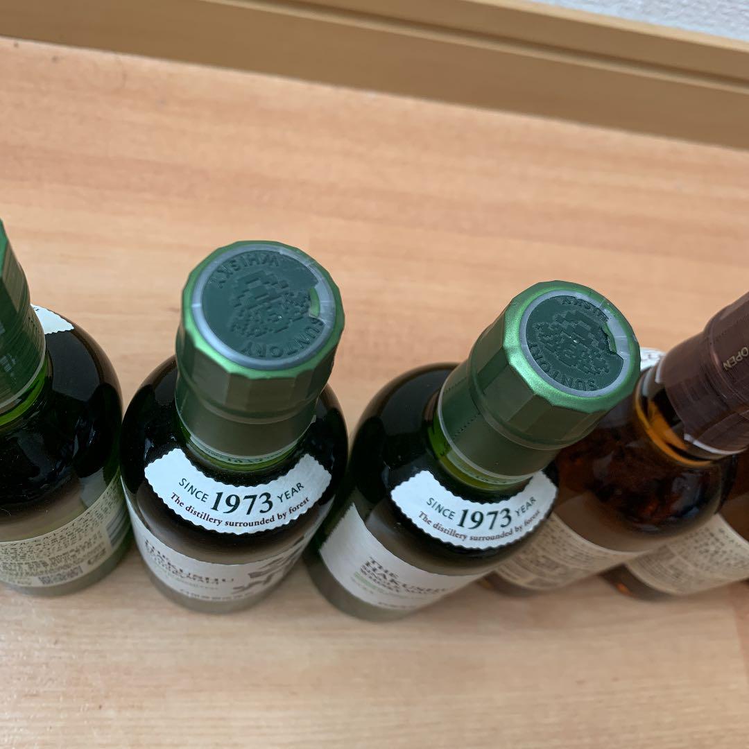 サントリー山崎 180ml4本 白州 180ml5本