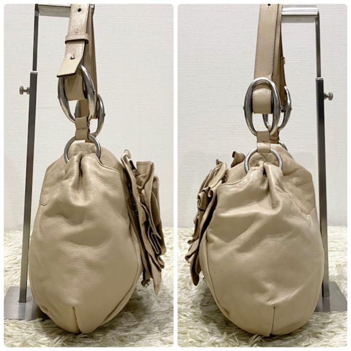 人気お得 極美品 バッグレザー ショルダー 花柄 HqzX3-m77921879399 イヴサンローラン ワンショルダー 超激安即納