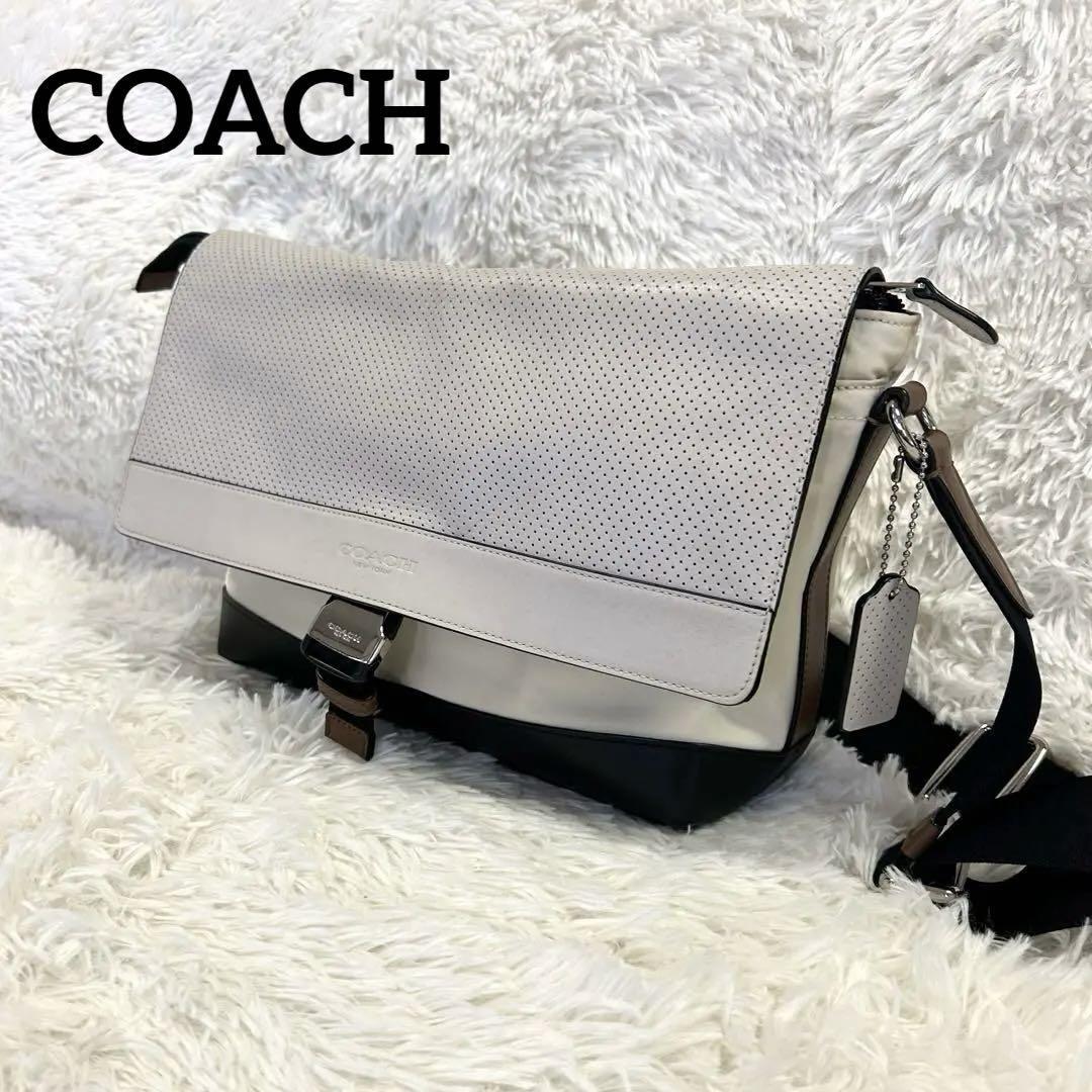 COACH コーチ メンズ メッセンジャーバッグ ショルダーバッグ
