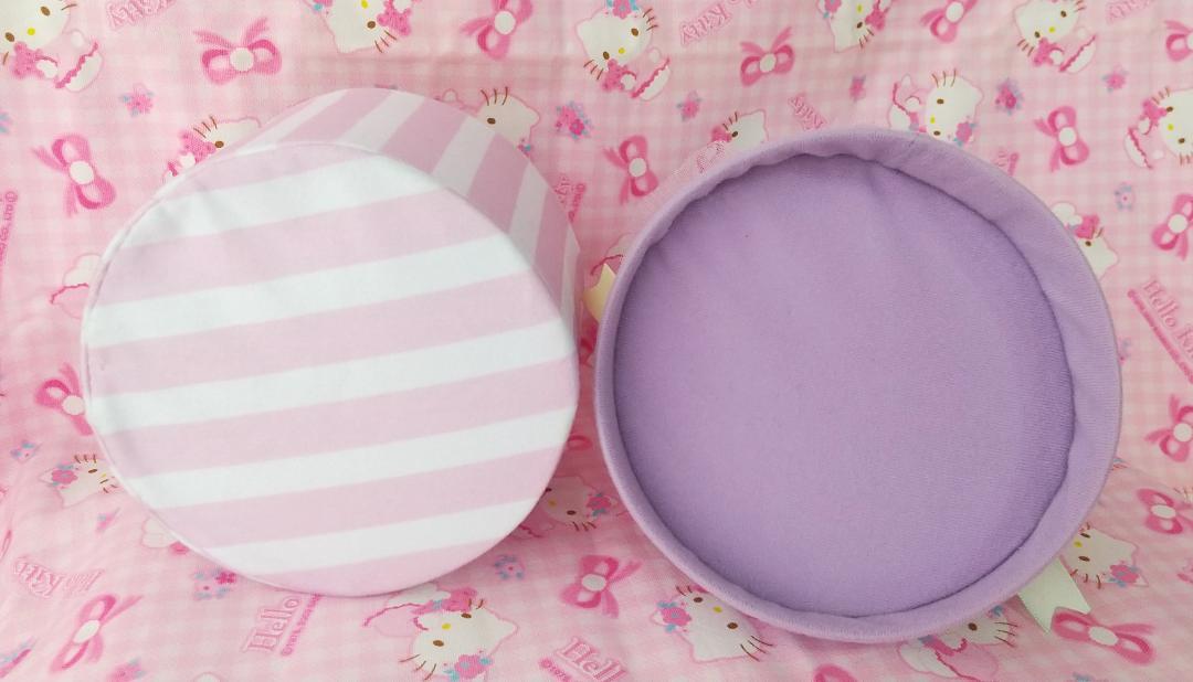 キティ　トランク　小物入れ　メイクボックス　プラスチックケース　ぬいぐるみ
