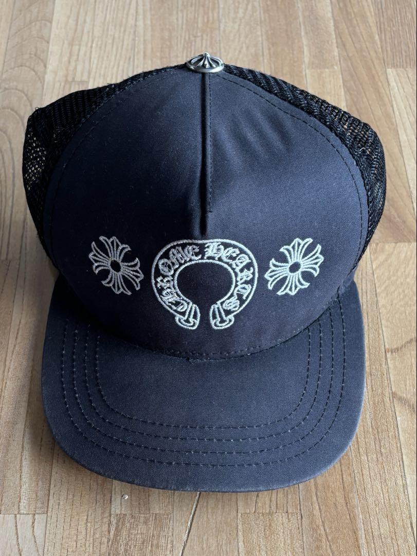 あ*い様 CHROME HEARTS メッシュキャップ CHROME HEARTS クロムハーツ 帽子 メッシュキャップ ブラック