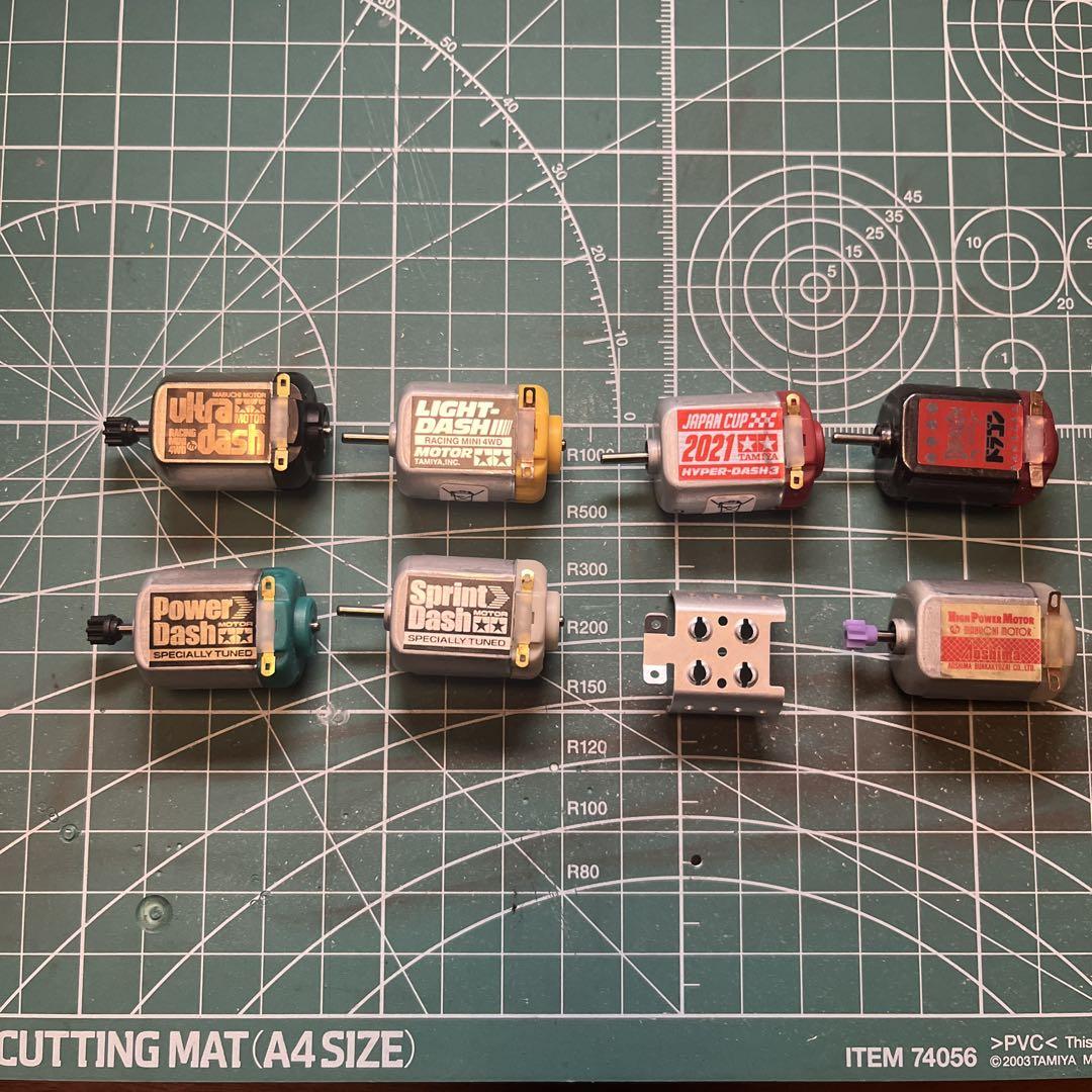 ミニ四駆 モーターセット 片軸 ミニ四駆 モーター 片軸 トルクチューン 当時品MINI F1 - メルカリ