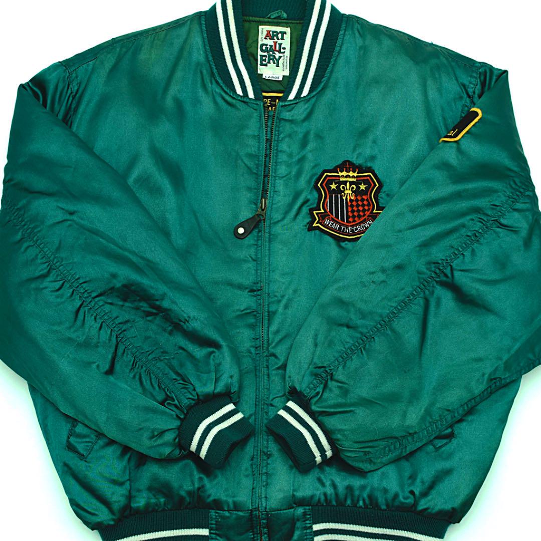 Vintage nylon bomber jacket ボンバージャケット NqQfY-m77924084620 低価