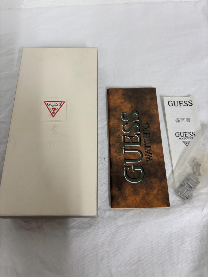 美品 GUESS ゲス レディース ダイバーズウォッチ