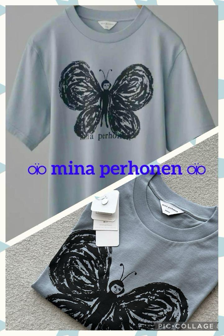 ミナペルホネン 30周年 羽花 Tシャツukka ⭐️新品タグ付き⭐️ ミナペルホネン 30周年 羽花 Tシャツ