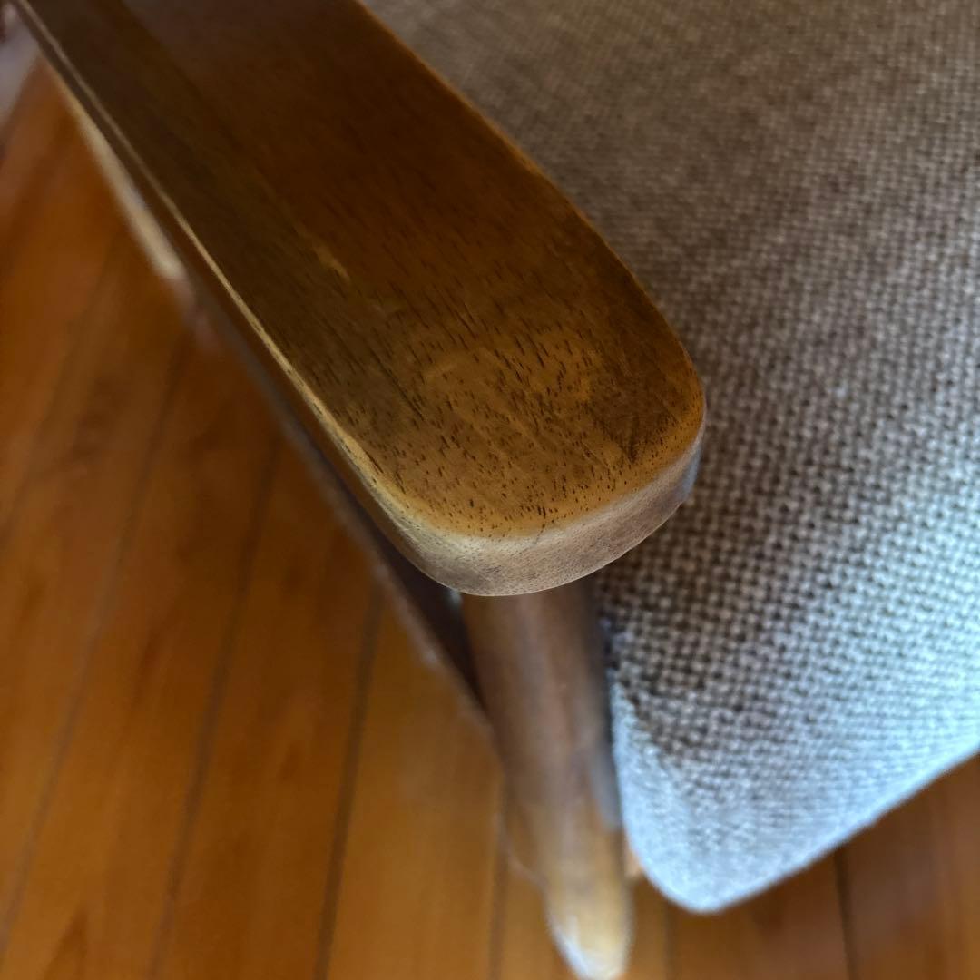 1人掛けソファ グレー ベージュ 無垢 1人掛けソファ グレー ベージュ 無垢