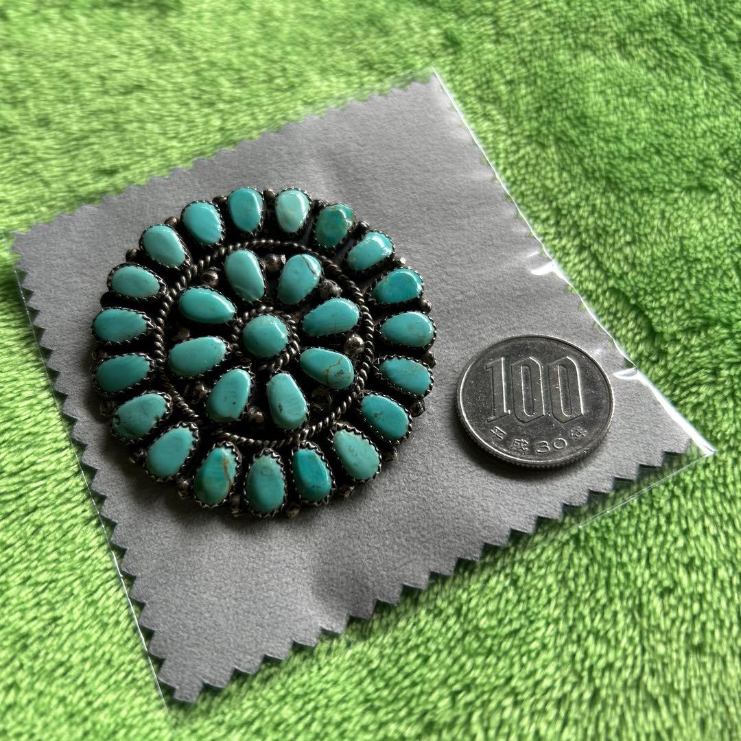 ズニ族ペンダントブローチ・ネックレストップ