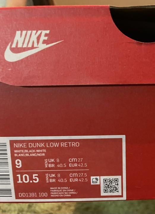 しています NIKE DUNK LOW ナイキ ダンク ローパンダ 27.0cm jGQwO-m77930179715 ブランド