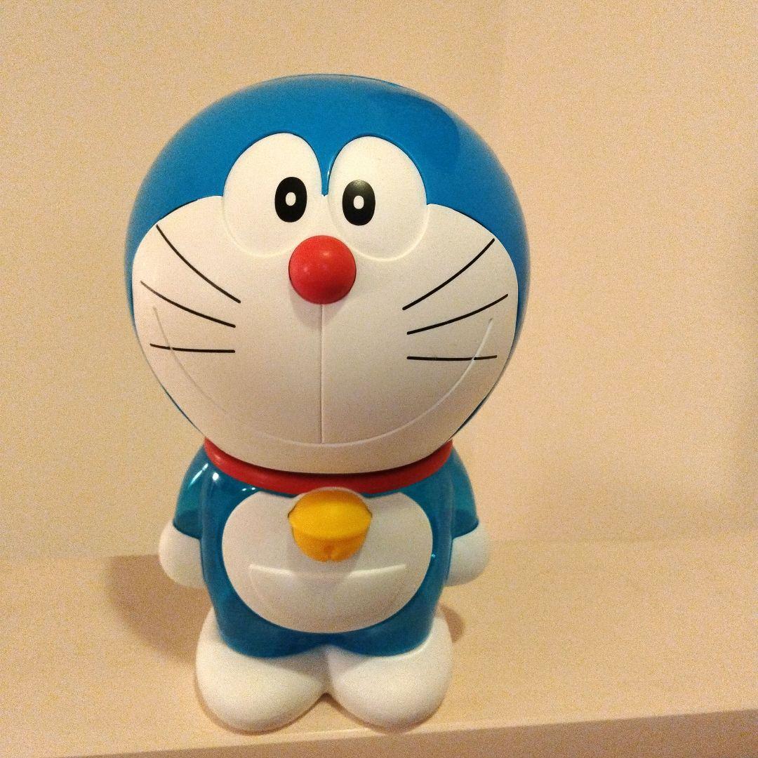 ドラえもん 貯金箱 レトロ 貯金ing チョキング レア - メルカリ