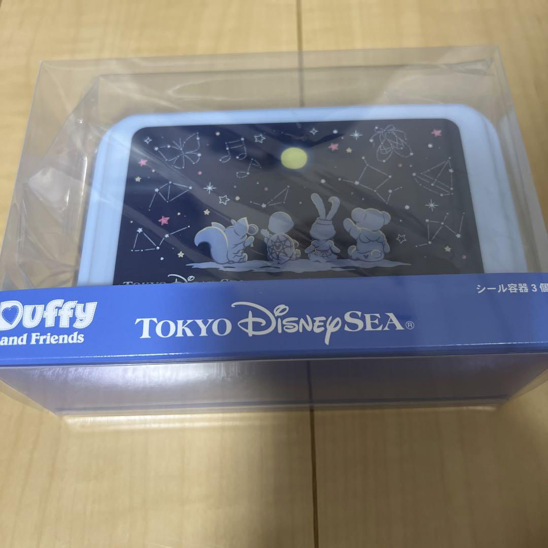 ダッフィーサマーナイトシール容器セット