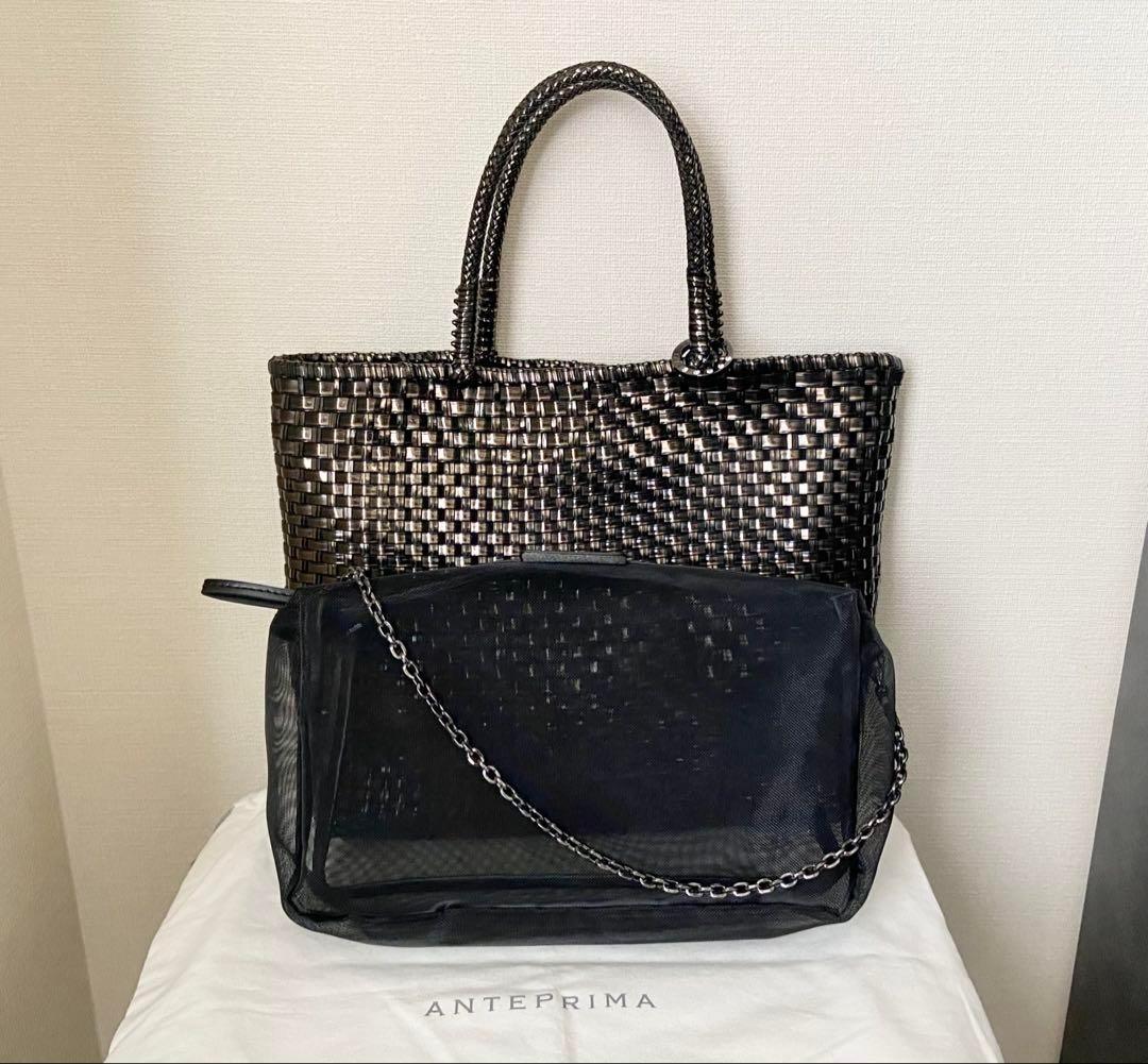 美品！アンテプリマ　イントレッチオ　スモール　ブラック