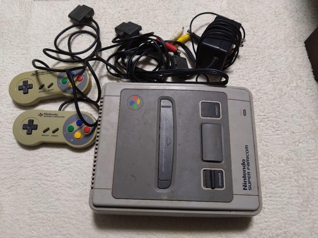 スーパーファミコン　本体　ソフト18本　まとめ売り