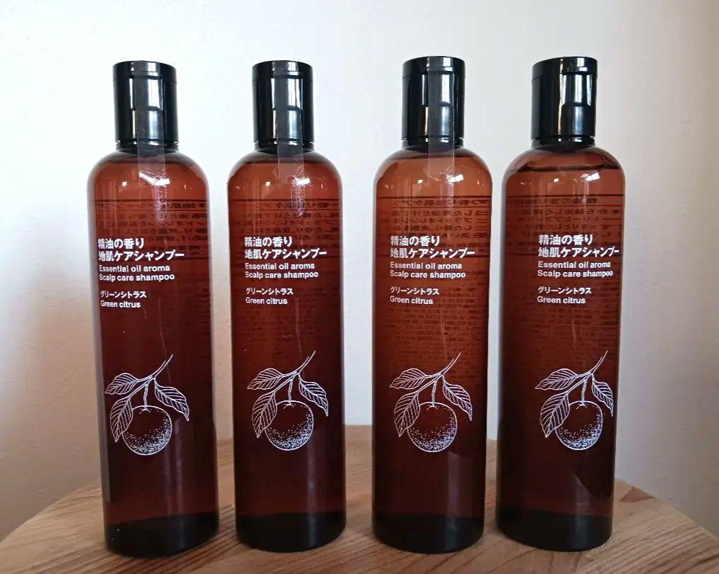 無印良品　精油の香りシャンプー4本セット