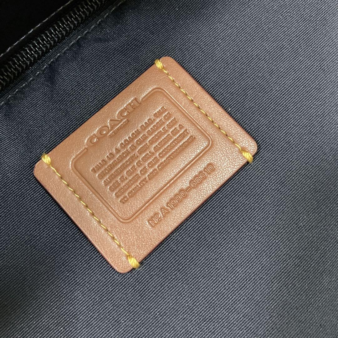 極美品】COACH コーチ 68610 ラフィアトートバッグ フラワー 花