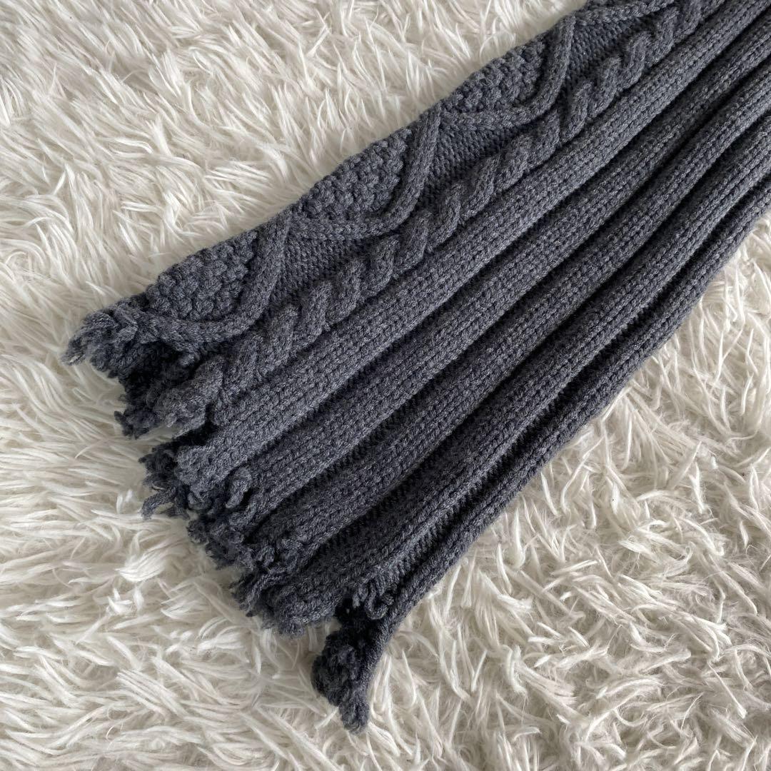 IRENE アイレネ　Mix Cable Pullover Knit グリーン