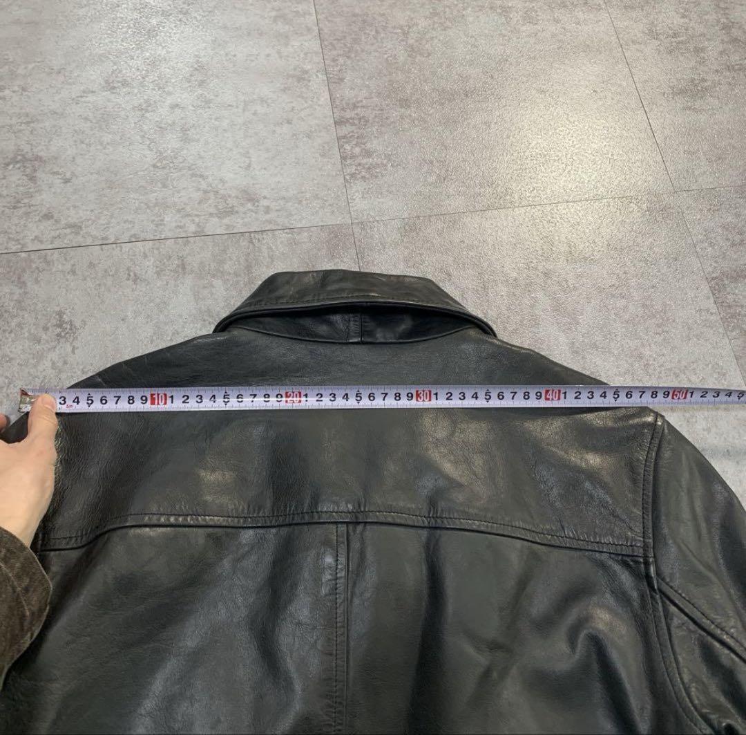 【美品】 old gap leather car coat 90s 00s