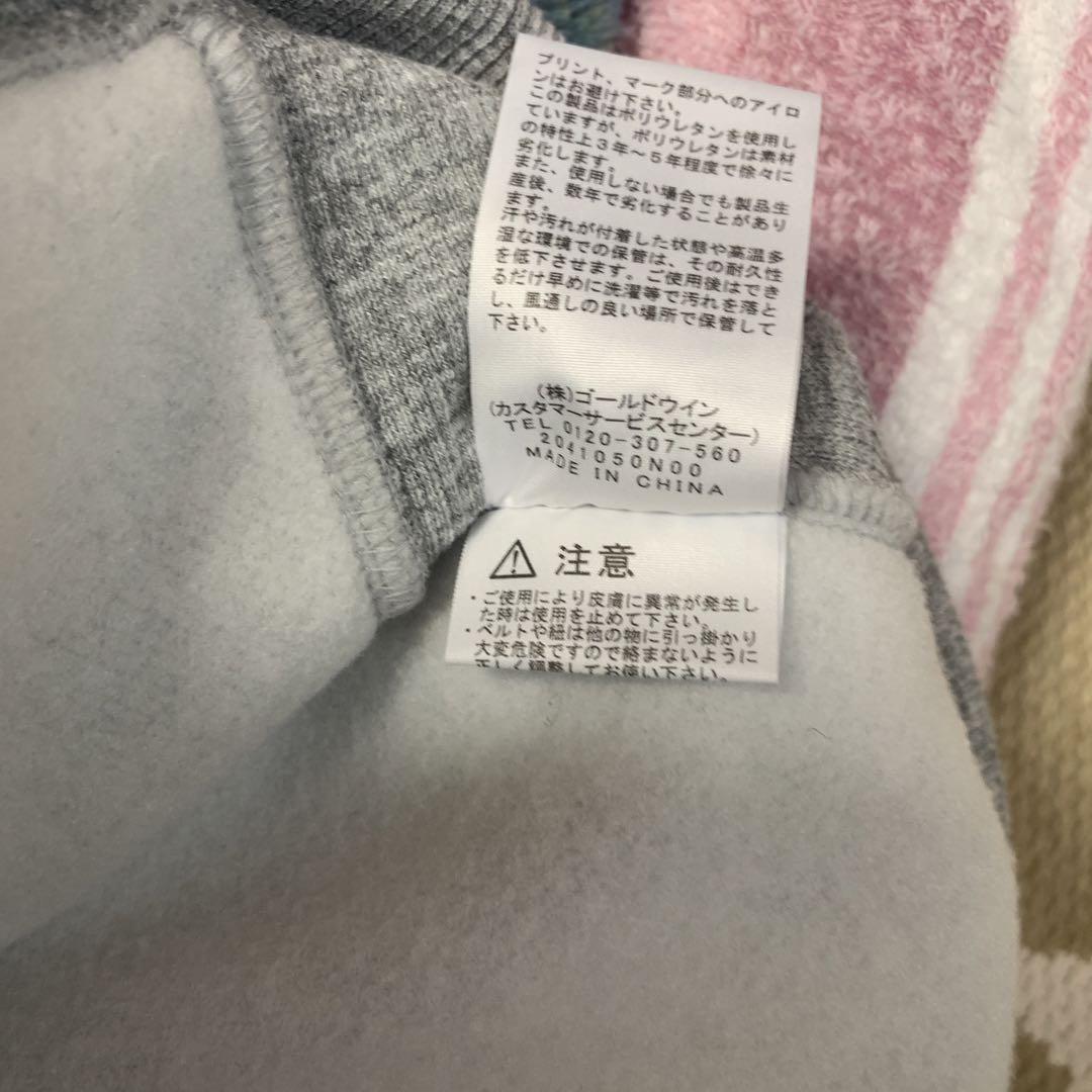 カズTHE NORTH FACE グレー パーカー　サイズM