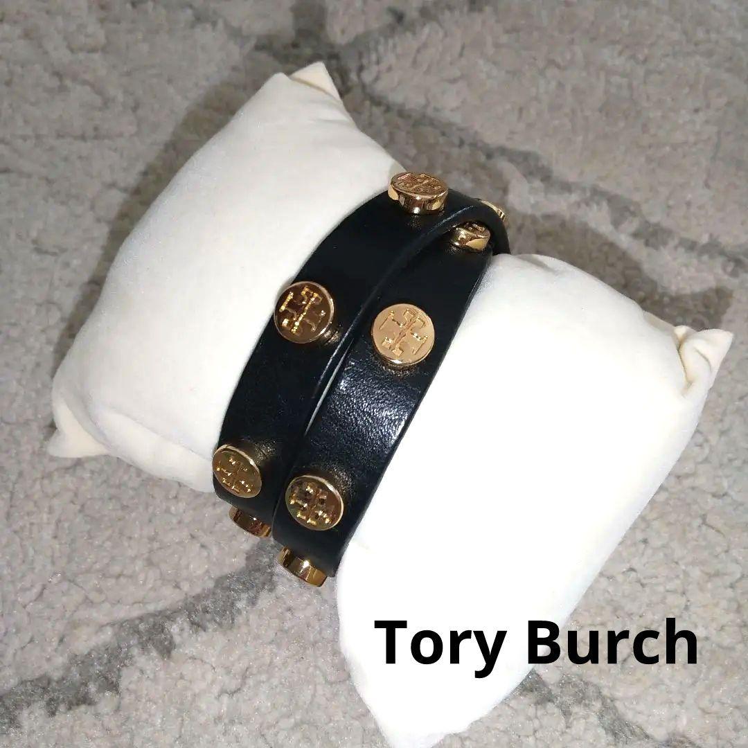Tory Burch トリーバーチ レザーバングル 2連ブレス - メルカリ