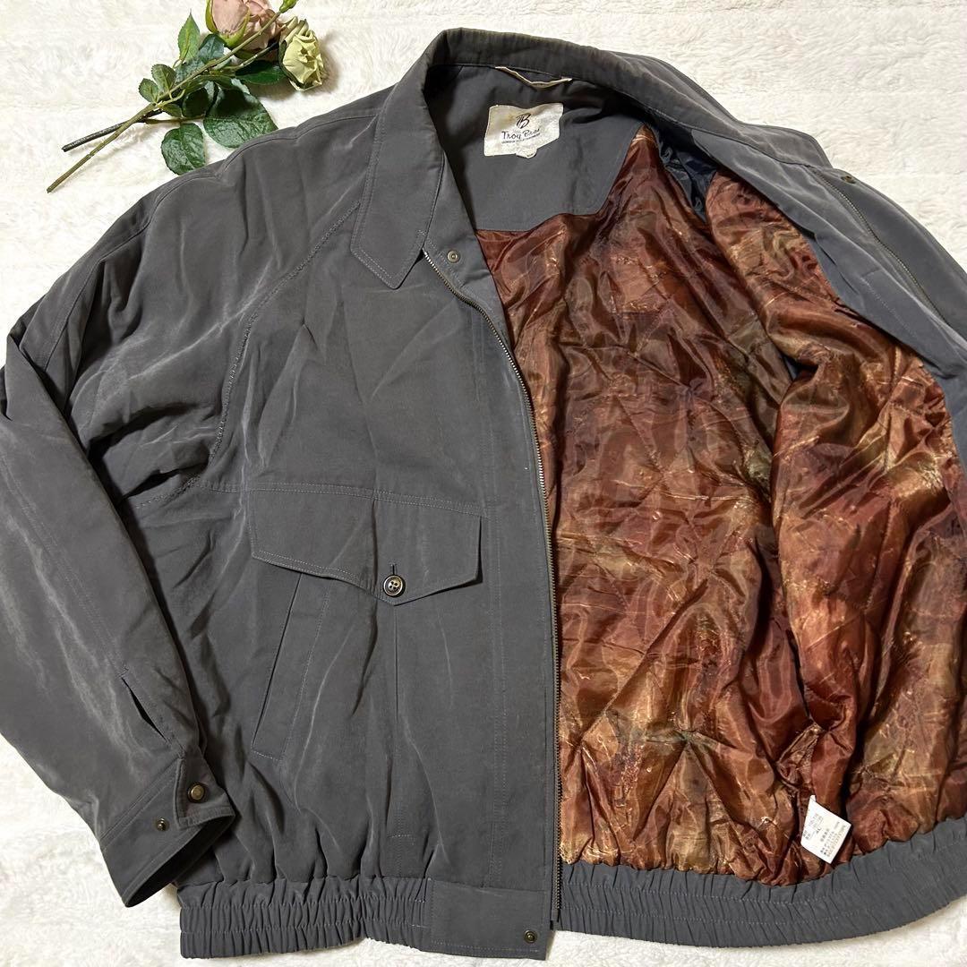 Troy Bros トロイブロス 裏地総柄 派手派手 ブルゾン メンズ 3XL