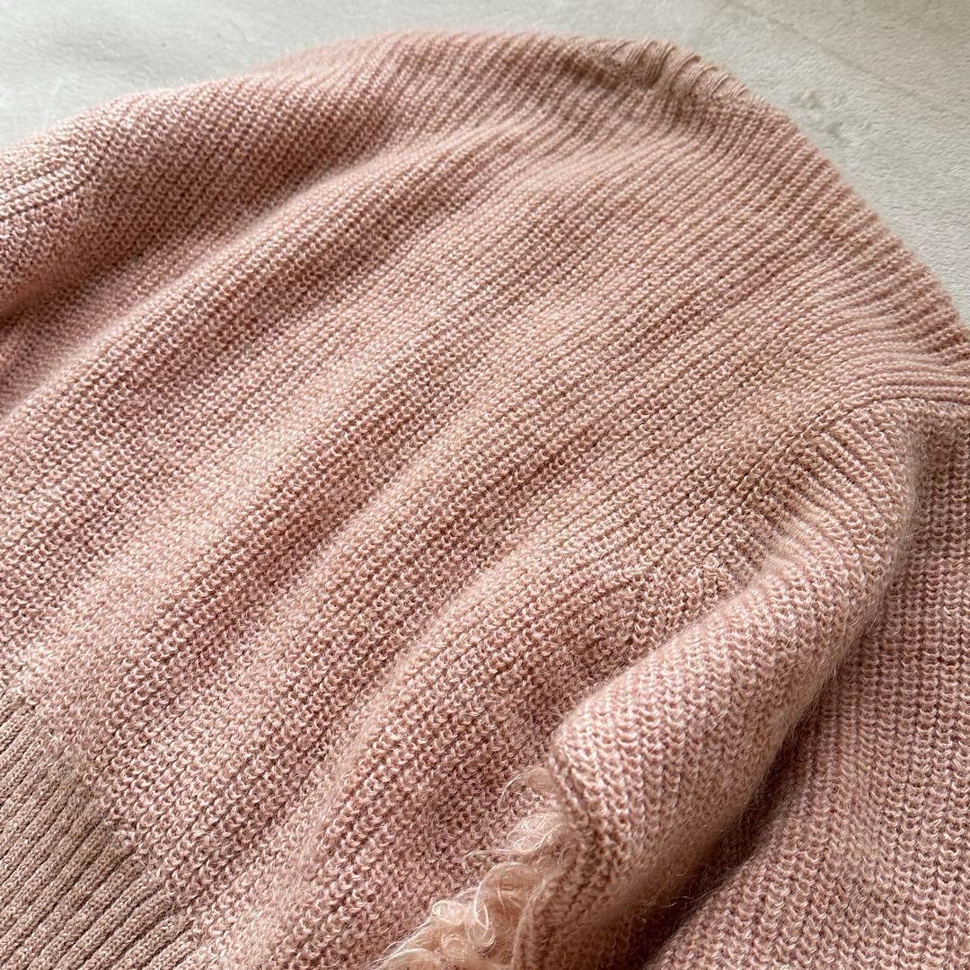 美品 22AW N°21 ヌメロヴェントゥーノ トリムニット ビジュ 40(L) 画像10