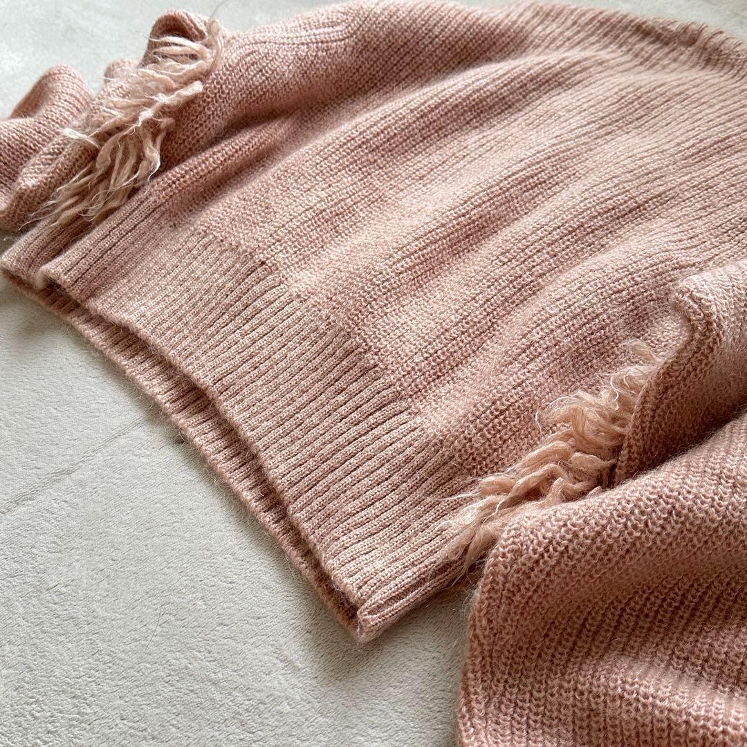 美品 22AW N°21 ヌメロヴェントゥーノ トリムニット ビジュ 40(L) 画像11
