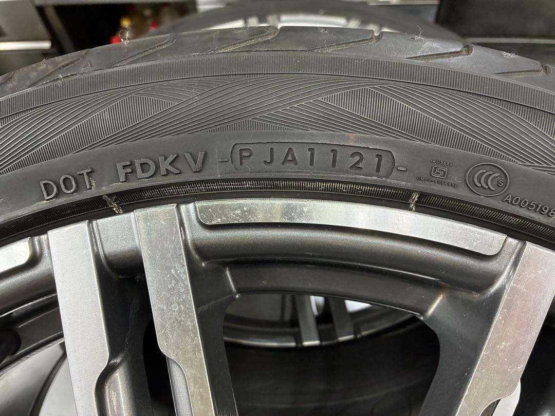 ポルシェカイエン958他ホイール10J21 タイヤアドバンスポーツ4本セット