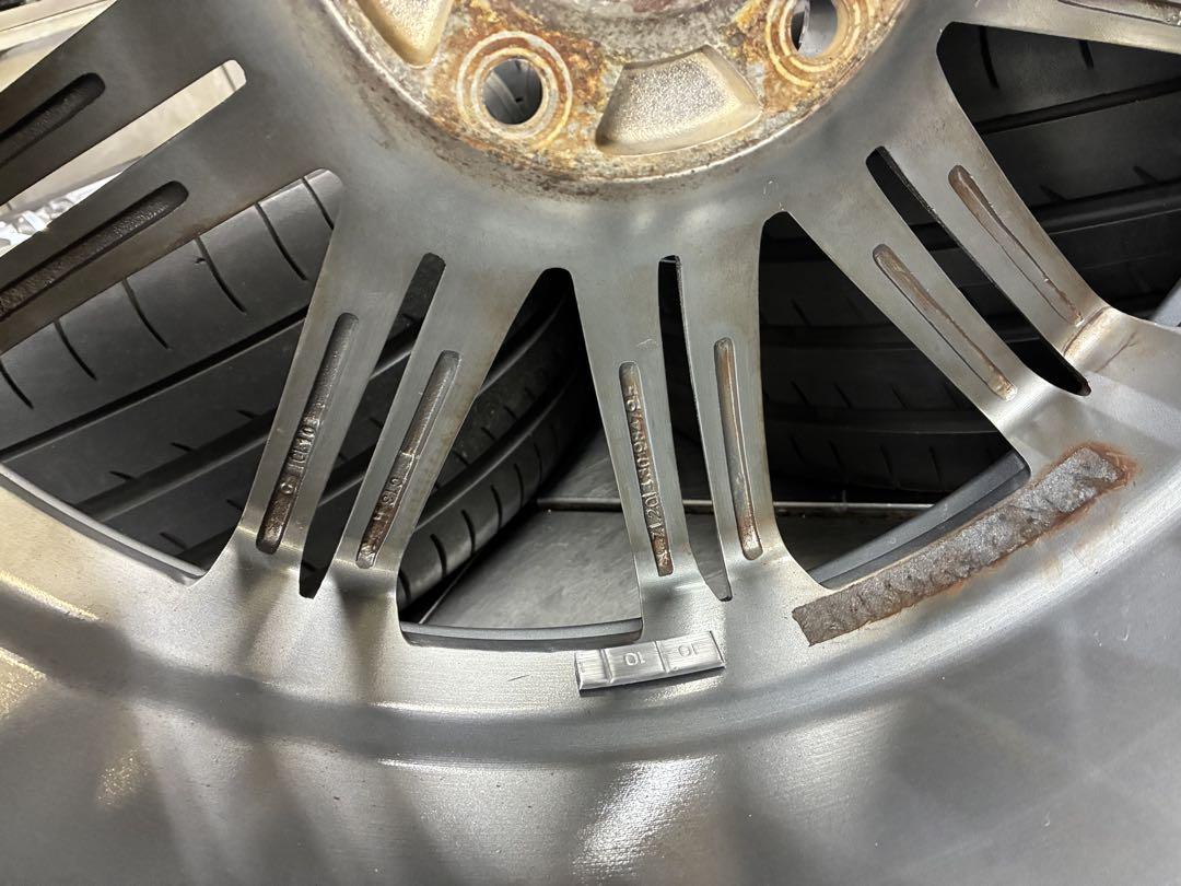 ポルシェカイエン958他ホイール10J21 タイヤアドバンスポーツ4本セット