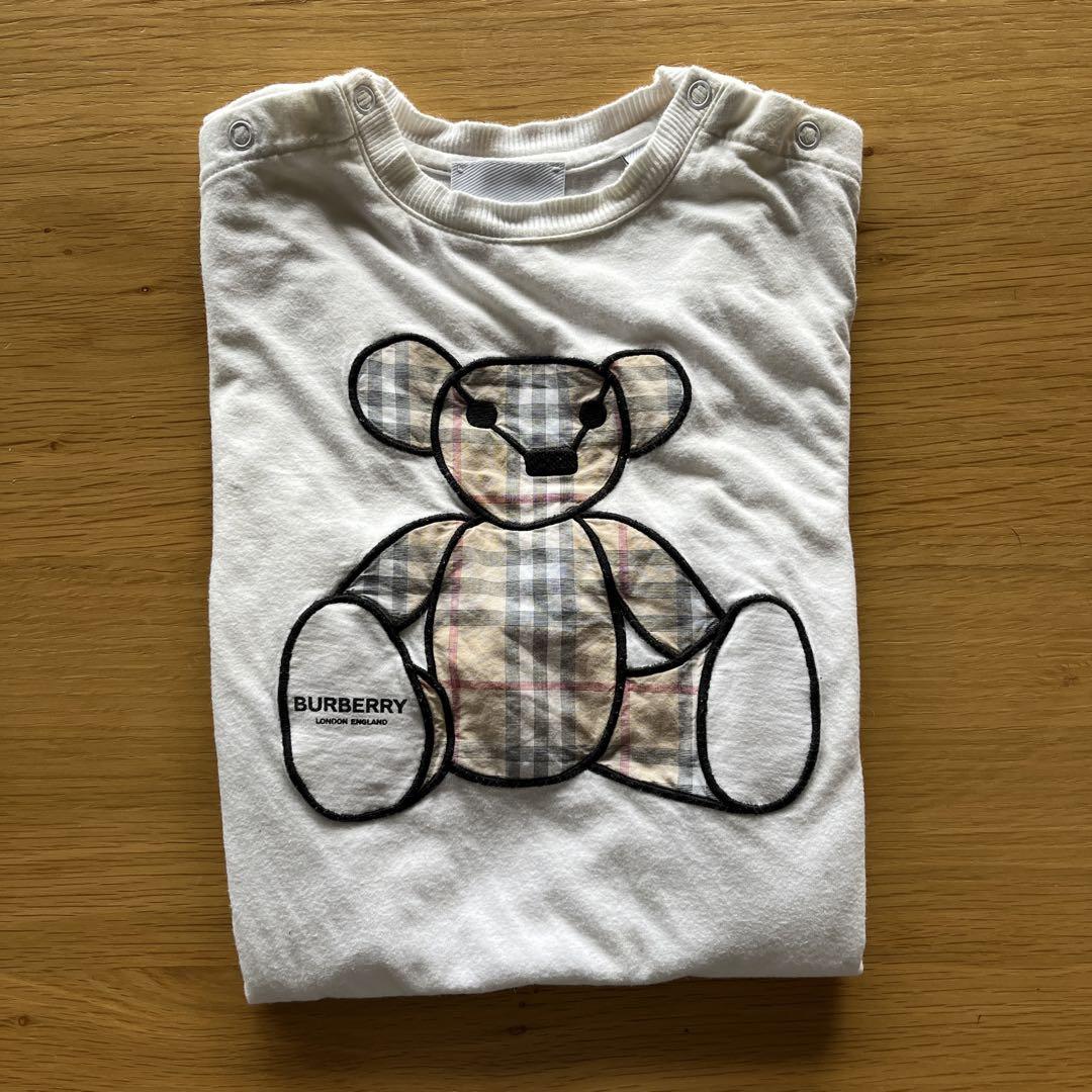 極美品♡バーバリー♡ロンパース80 12M | フリマアプリ ラクマ